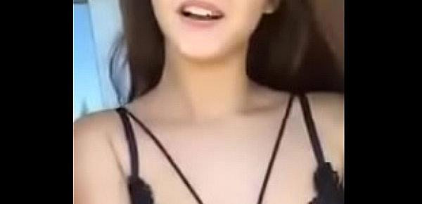  Cute russian teen on the balcony in sexy bikini in Turkey